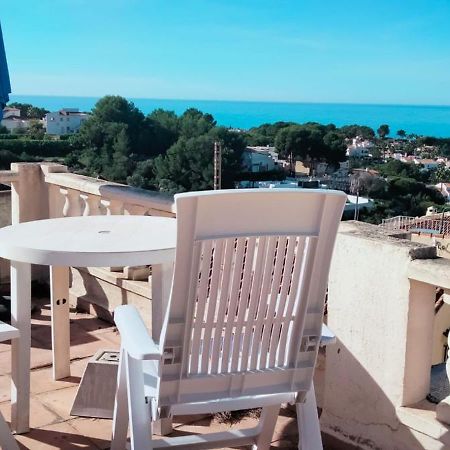 Strandnahe Wohnung Mit Meerblick Moraira Exterior foto